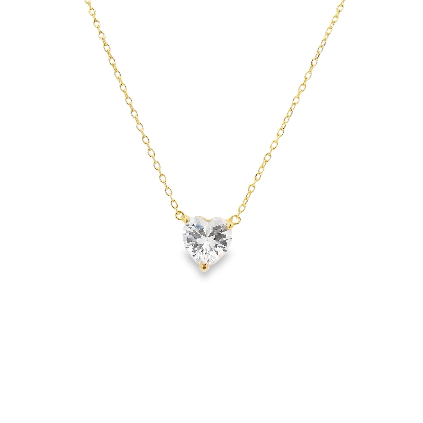 Heart Necklace 15+3" - PGN22196