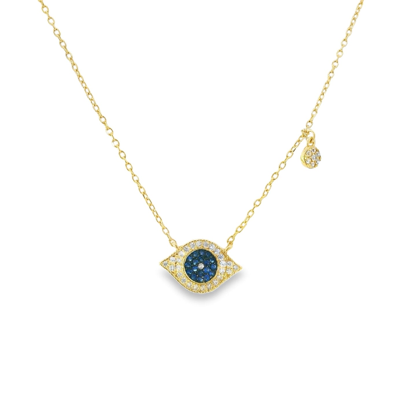Turkish Eye Nacklace 15+3" - PGN22097