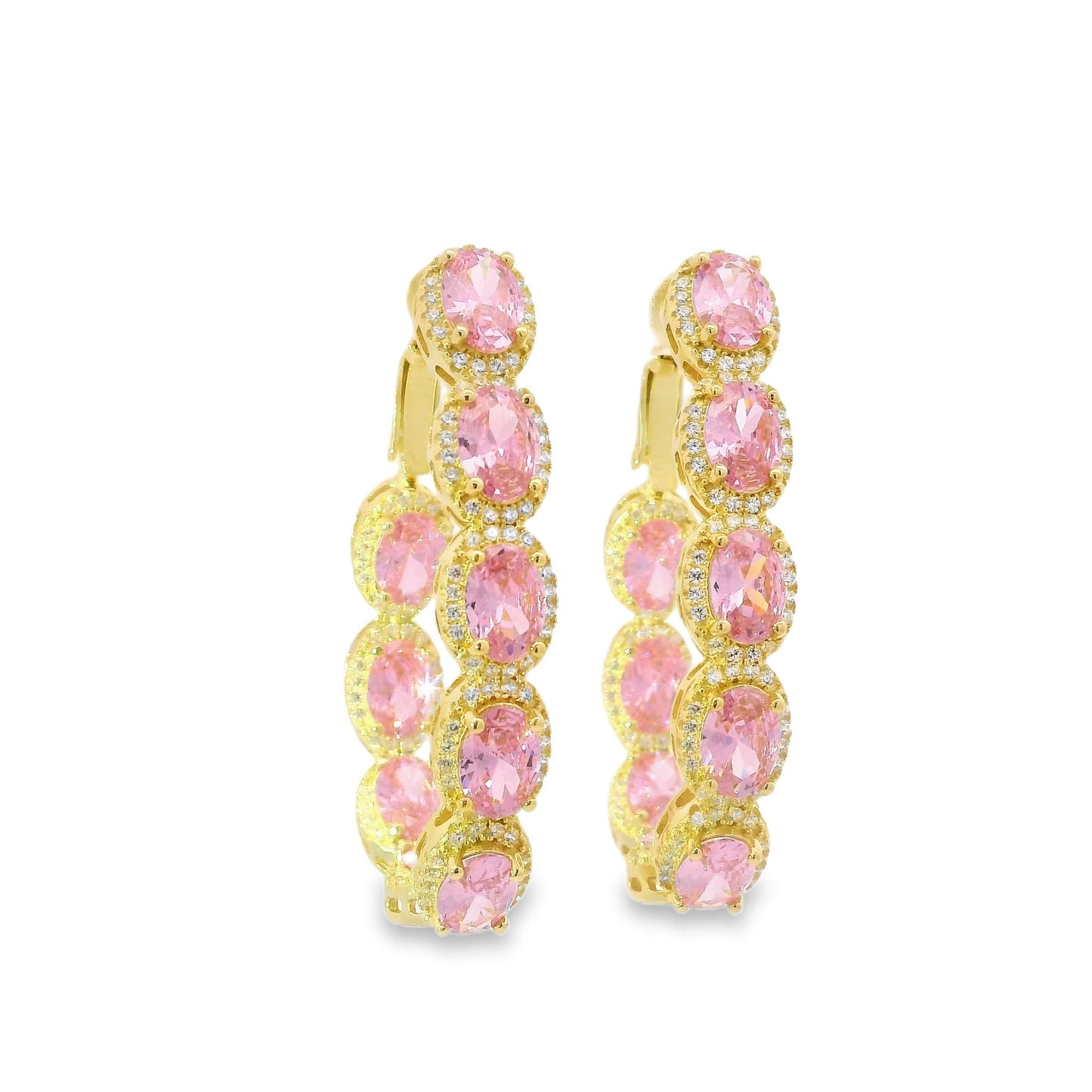 Medium Oval Sheila Hoops - KE192037