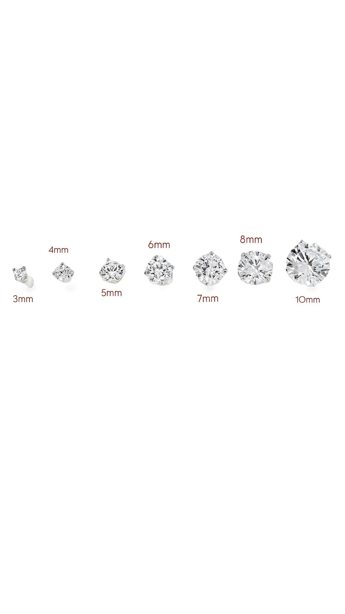 Classic Diamond Studs -