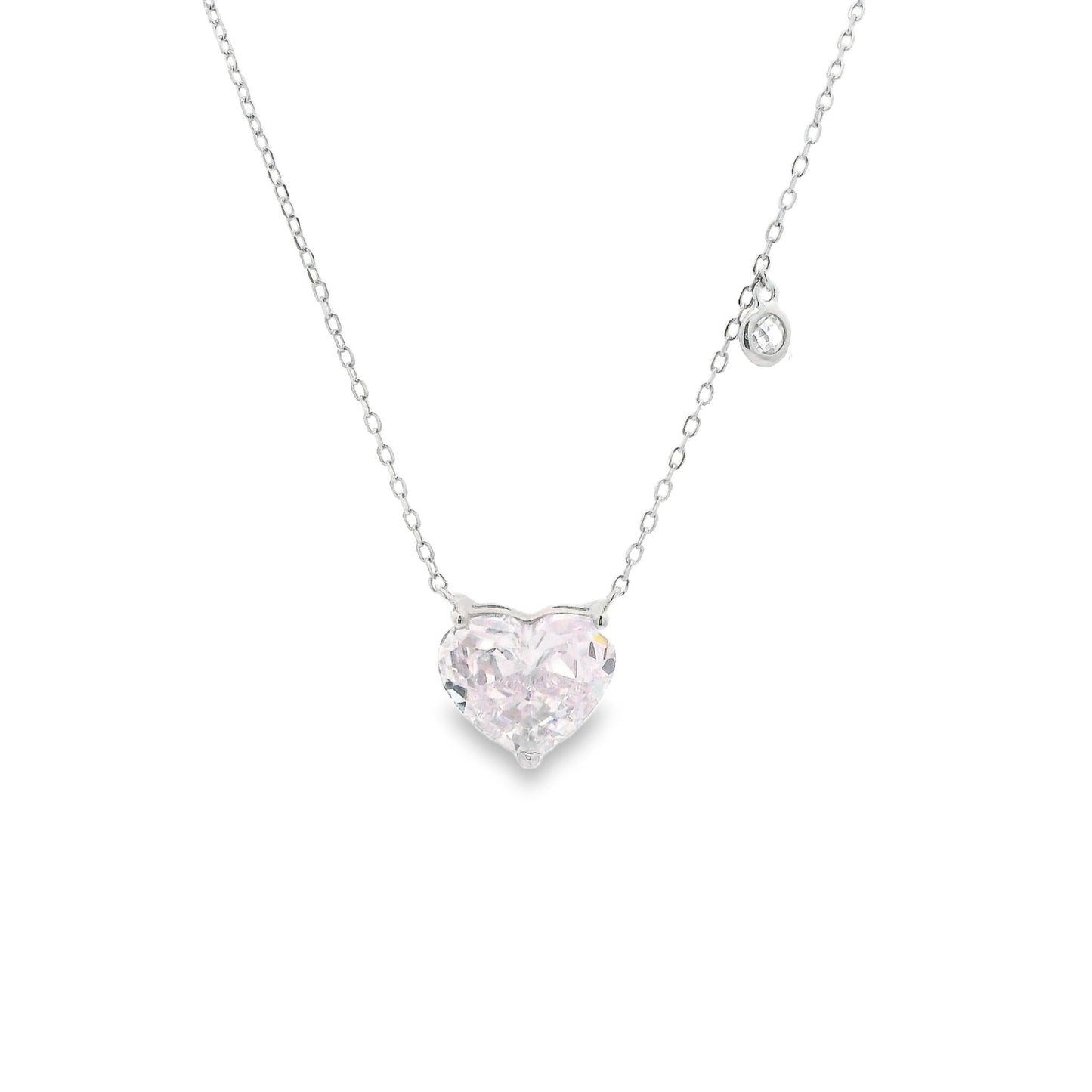 Large Heart Necklace 15+3" - PGN22160