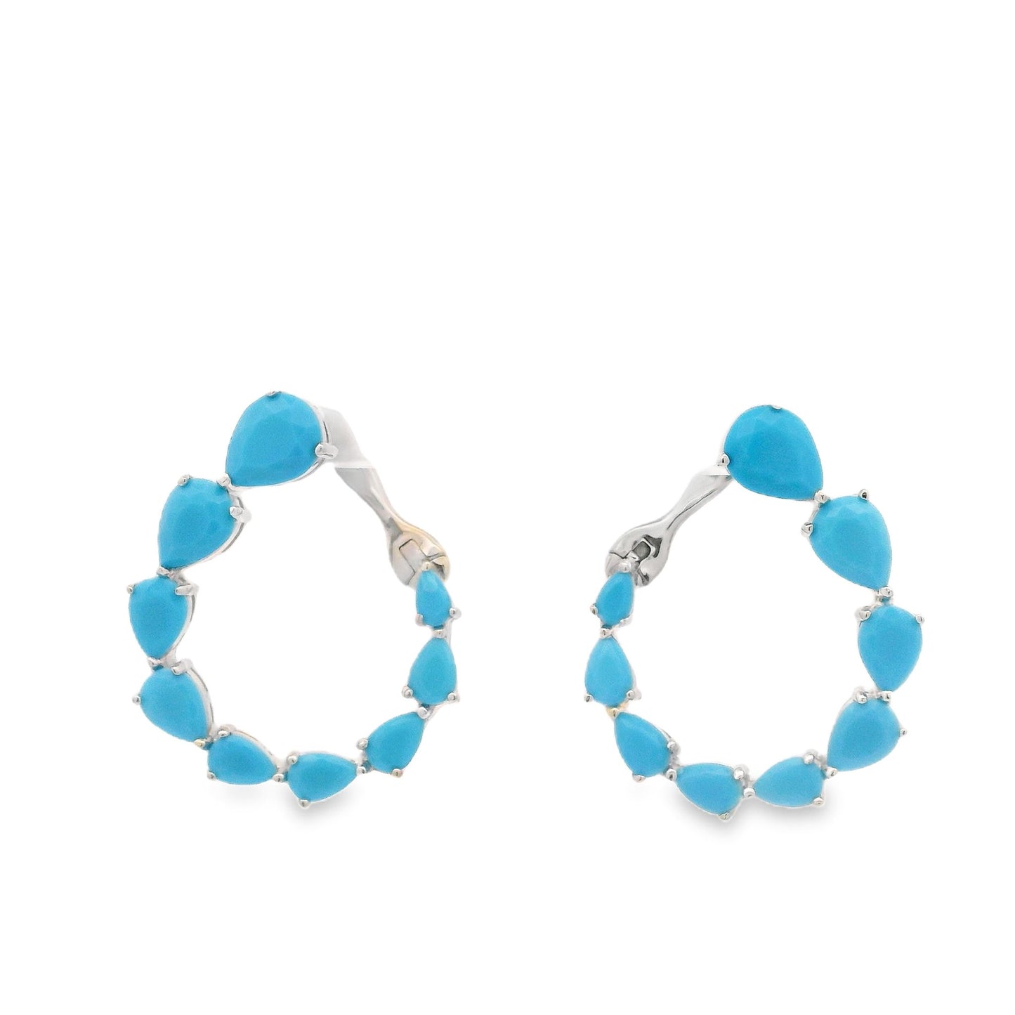 Tear Drop "C" Earrings - KE192034