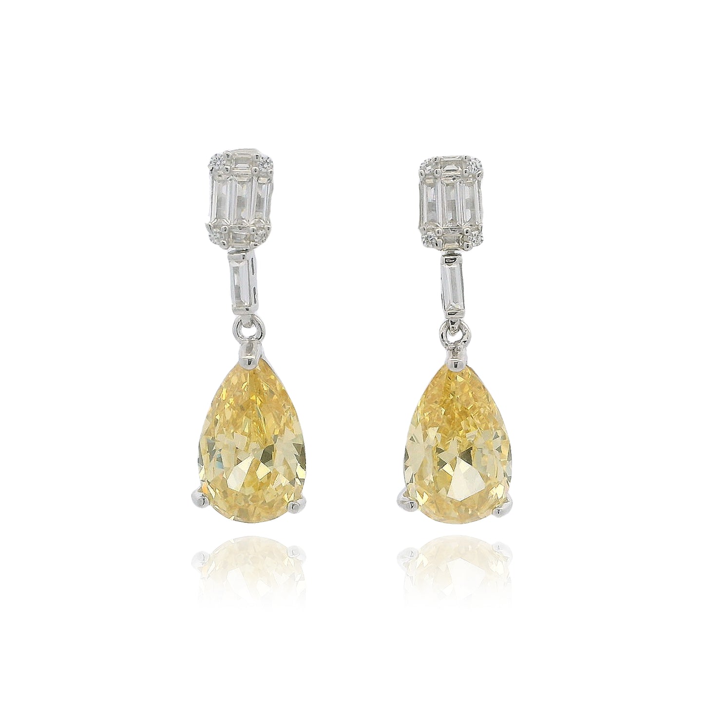 Pear shaped drop Earrings - KE192110