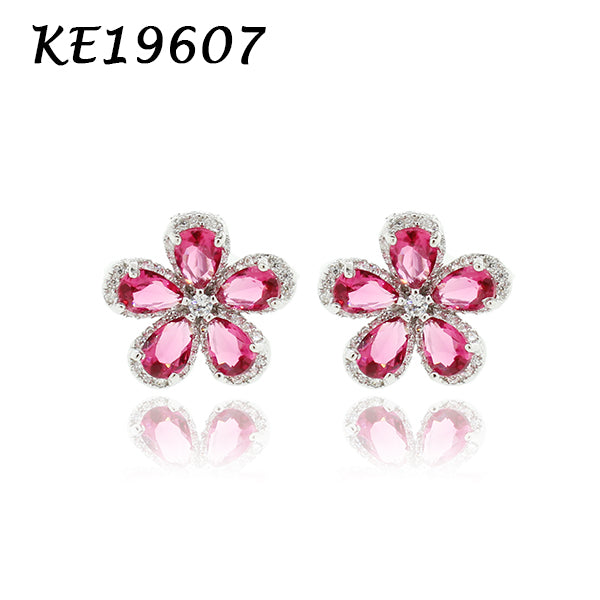 Halo Flower Stud - KE19607