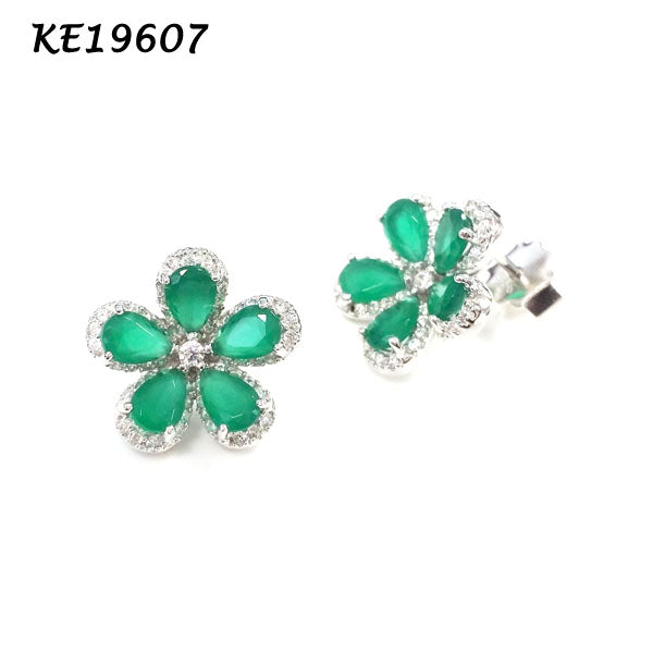 Halo Flower Stud - KE19607