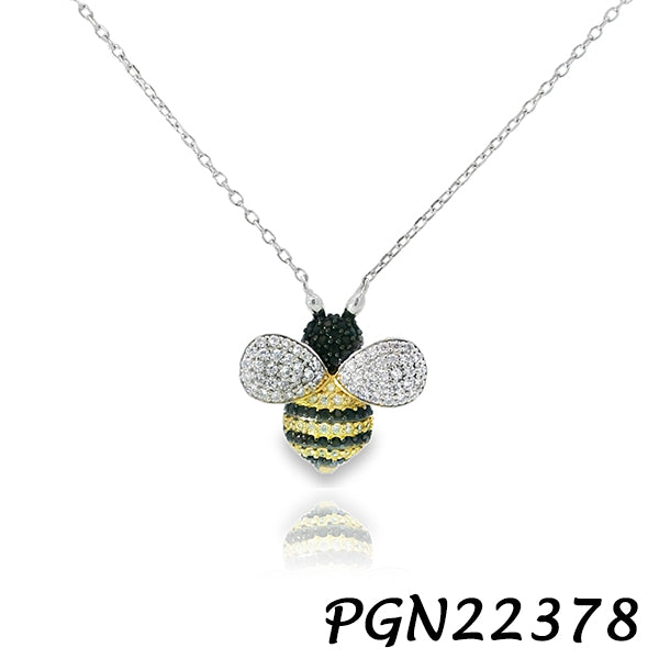 Bumble Bee Necklace - PGN22378