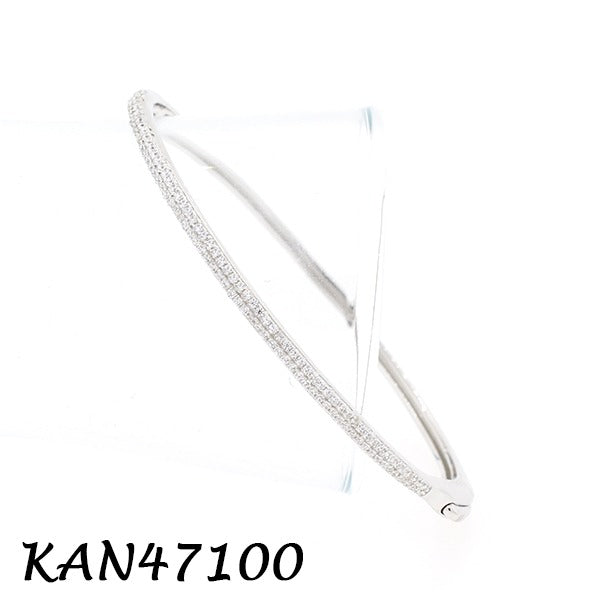 2 Row thin Bangle - KAN47100