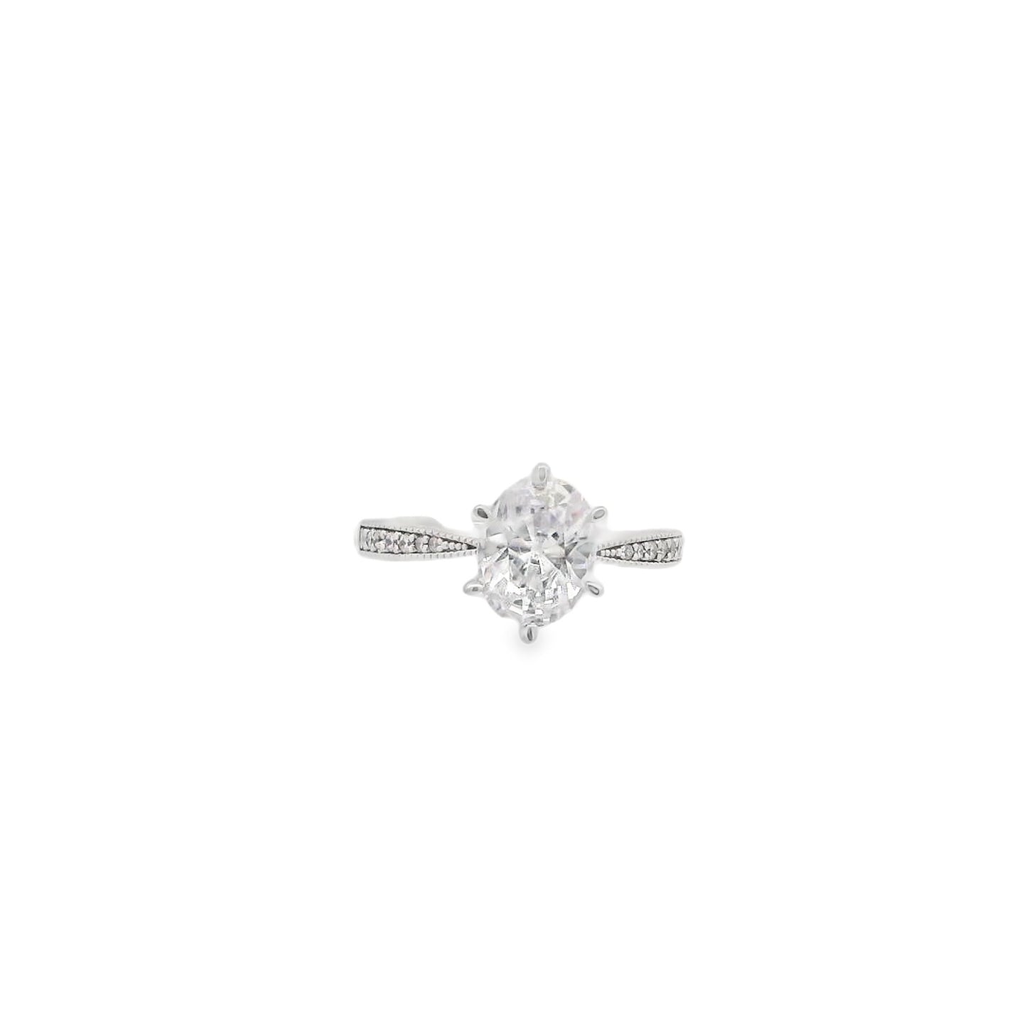 Classic Oval Engagement Ring