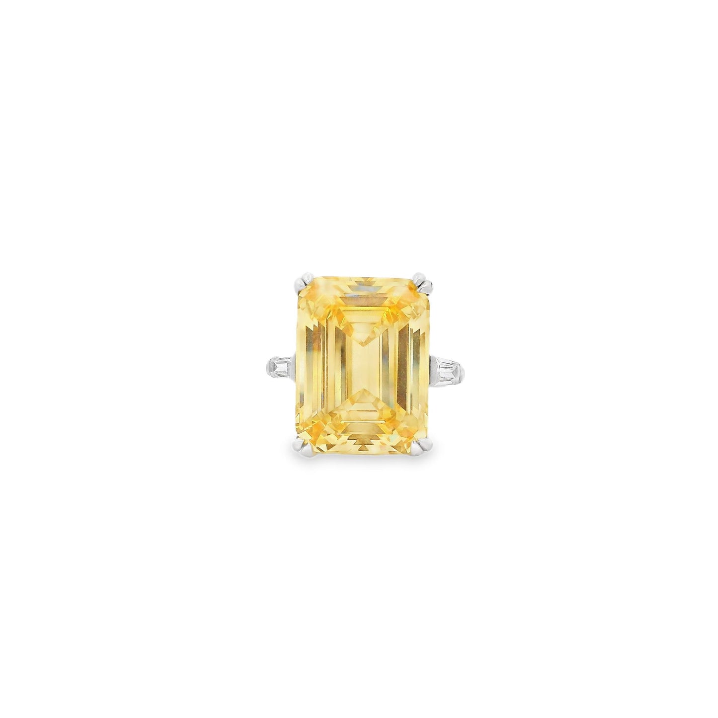 Stunning Emerald-Cut Diamond Ring - KR661001