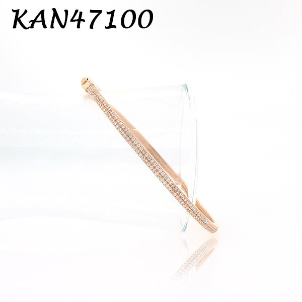 2 Row thin Bangle - KAN47100