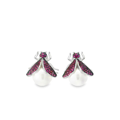 Bee Pearl Earring - AE15694EW