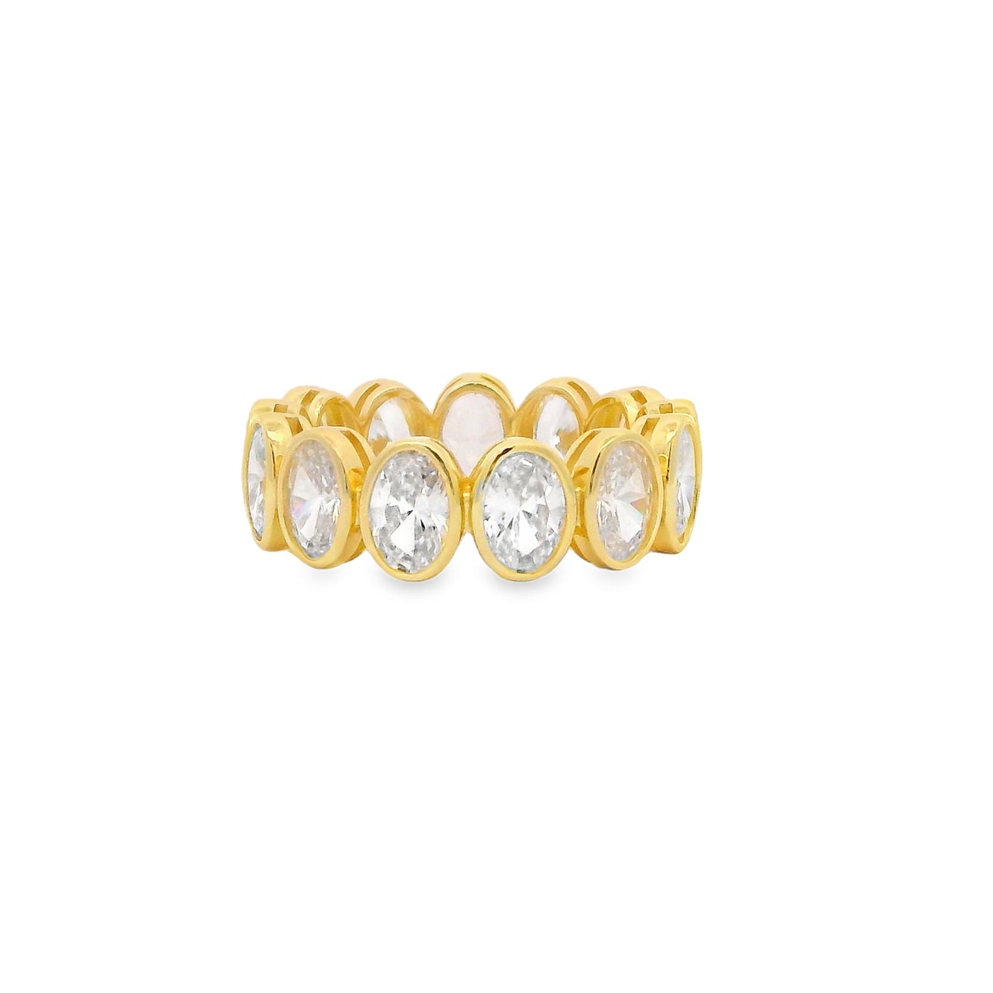 Oval Bezel Eternity Band - KR661011