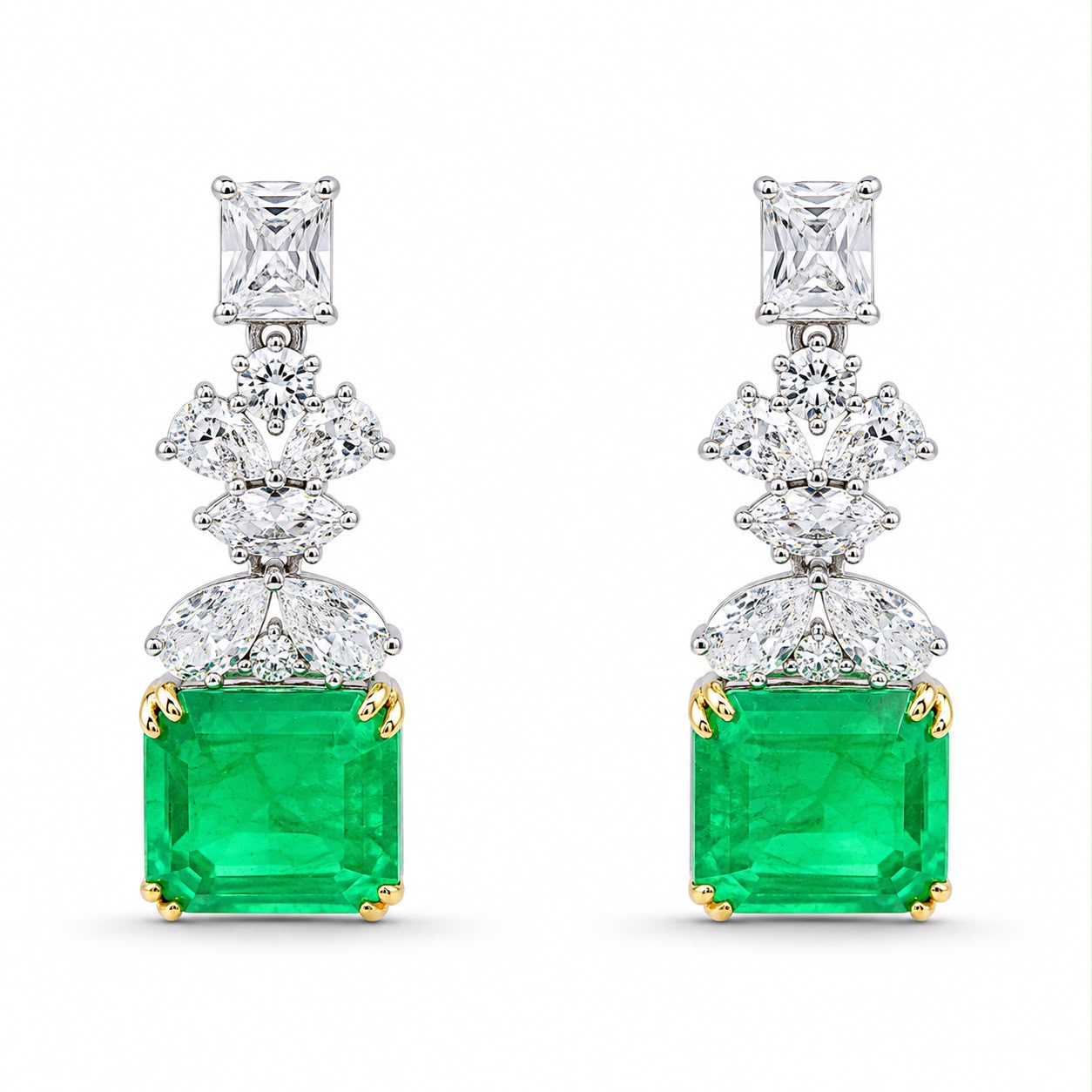 Statement Drop Earrings - KE192010