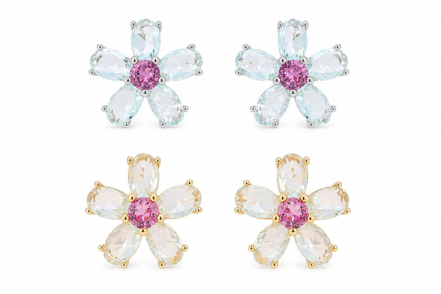 Blossom Flower Studs - KE19597 *PROMO*