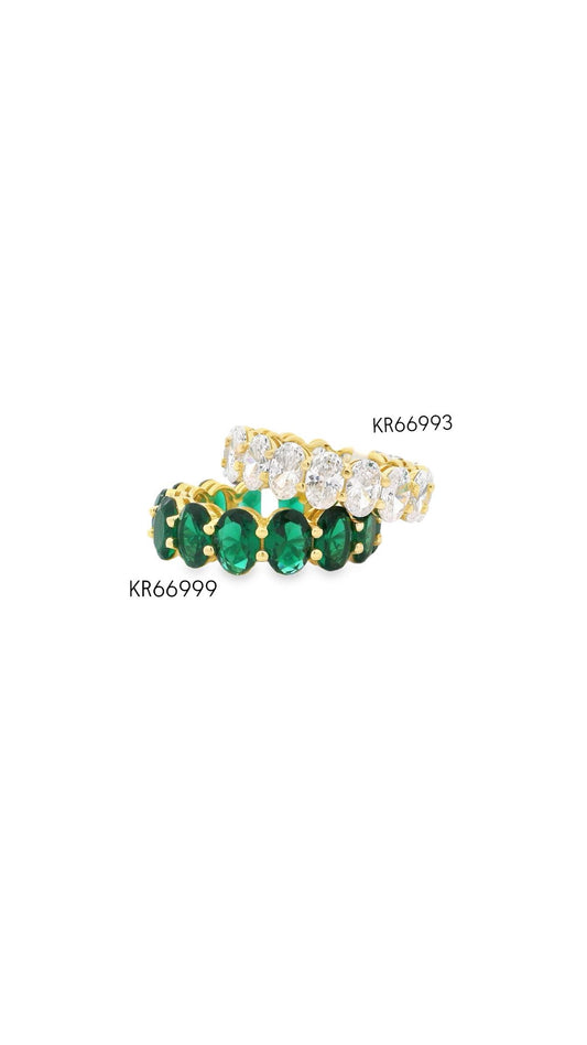 Small Oval Eternity Ring - KR66993