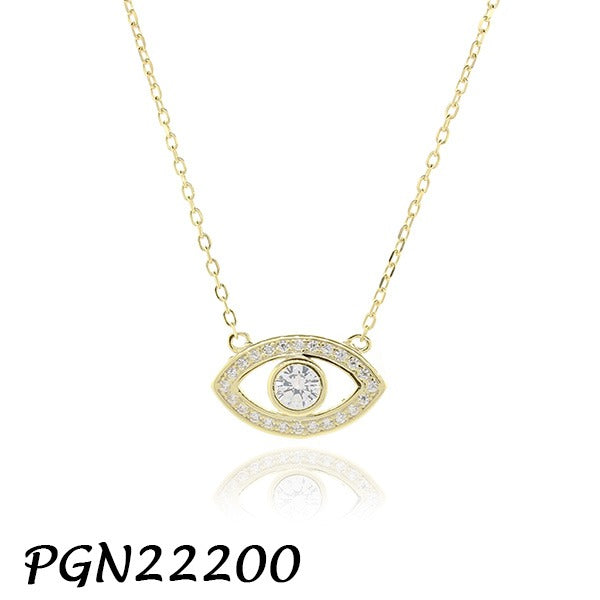 Sheilas All Seeing Eye 15+3" Necklace - PGN22200