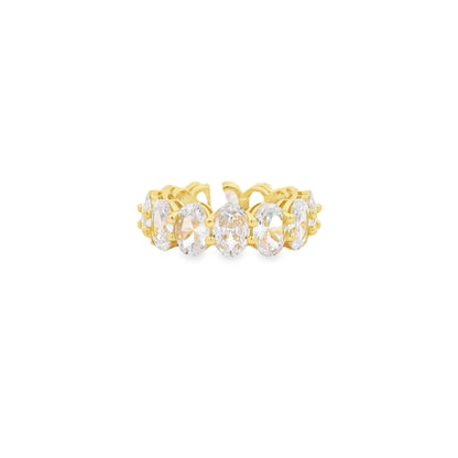 Large Oval Eternity Ring - KR66999