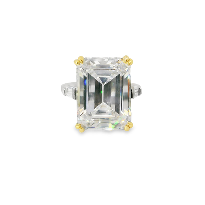 Stunning Emerald-Cut Diamond Ring