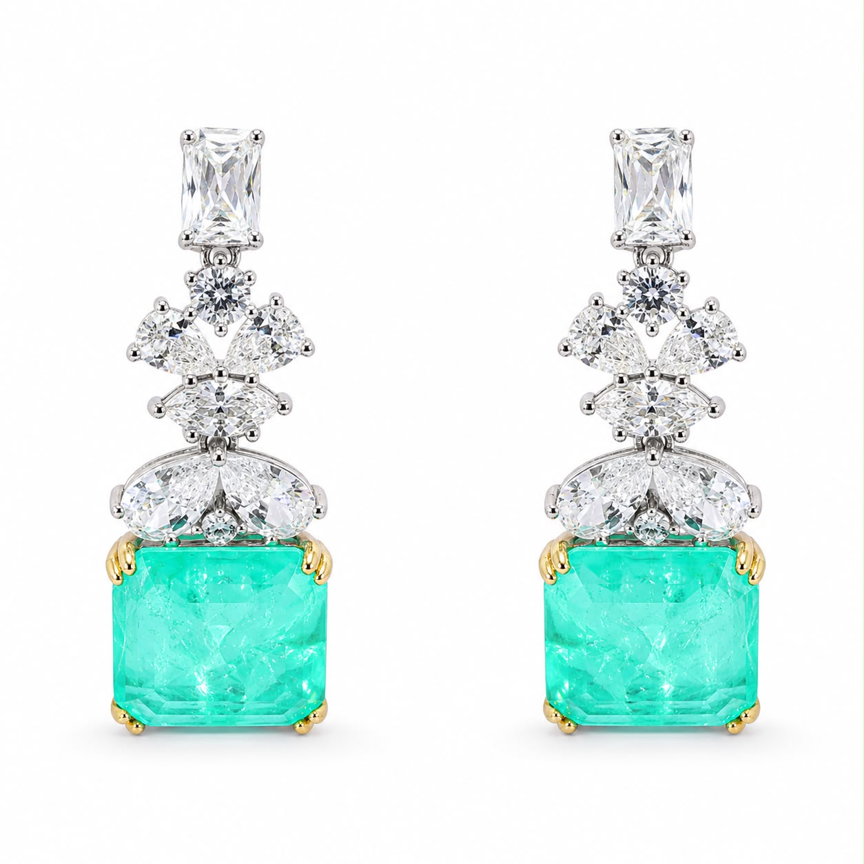 Statement Drop Earrings - KE192010