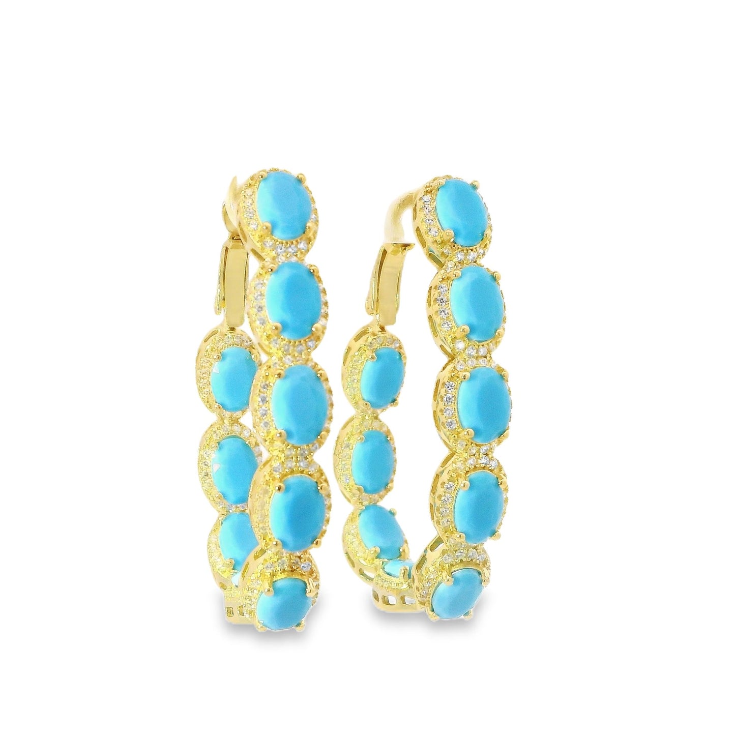 Chunky Oval Hoops - KE192037