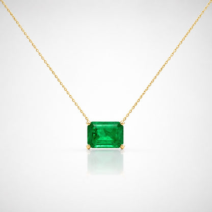 Rectangle Gem Necklace - PGN22466