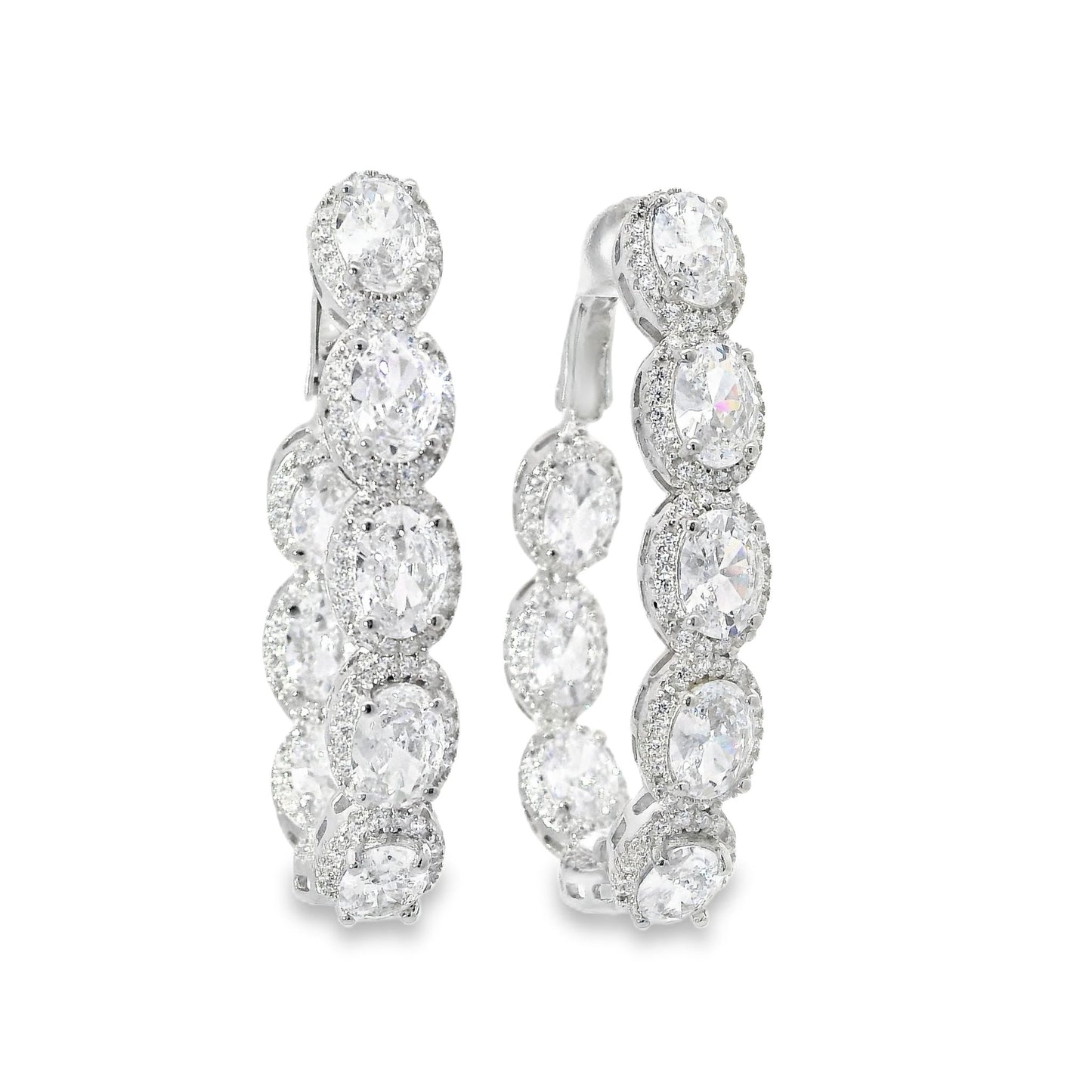 Chunky Oval Hoops - KE192037