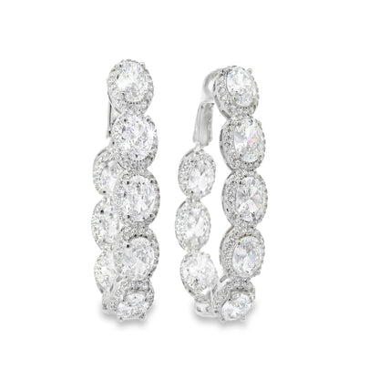 Chunky Oval Hoops - KE192037