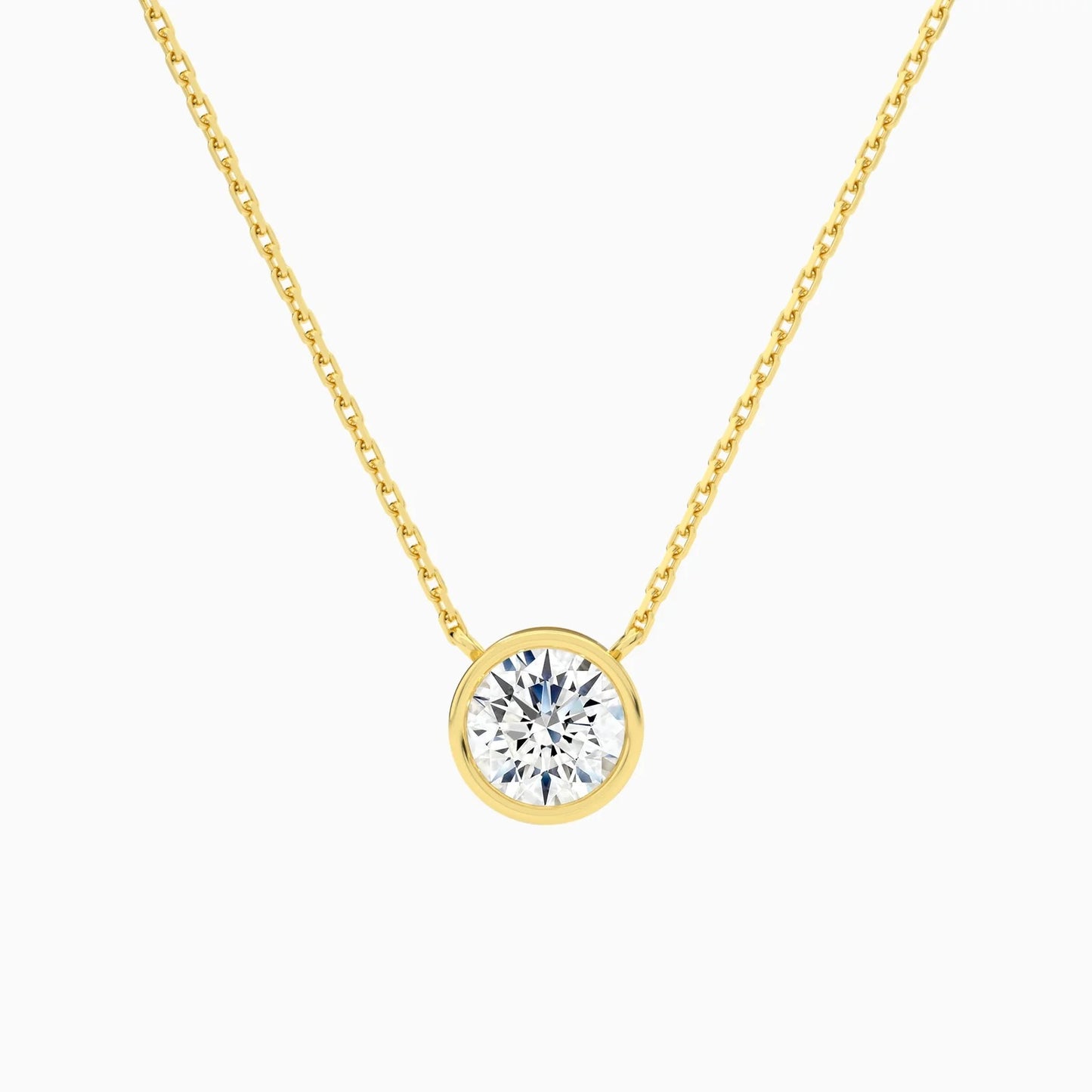 8MM Round Bezel Solitaire - PGN22446