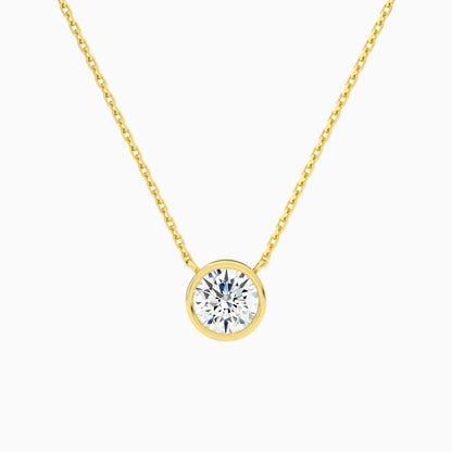 8MM Round Bezel Solitaire - PGN22446
