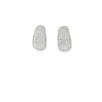 Micro Pave Huggies - KE192038