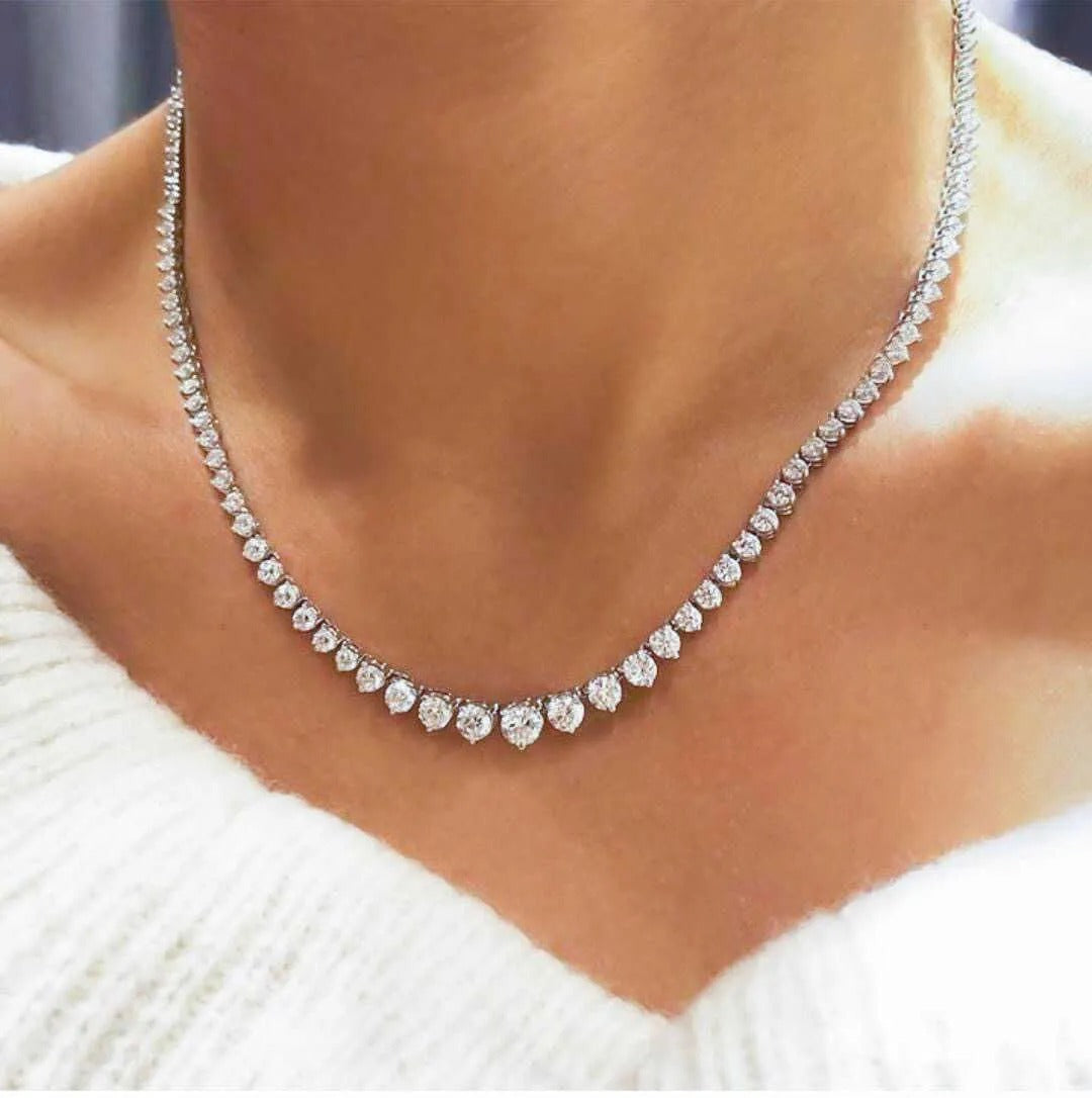 Graduate 3/4/5MM Diamond Necklace - KN22057