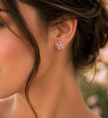 Blossom Flower Studs - KE19597 *PROMO*