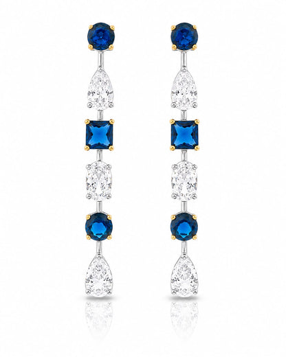 Multi Shape Drop Earring - KE192064