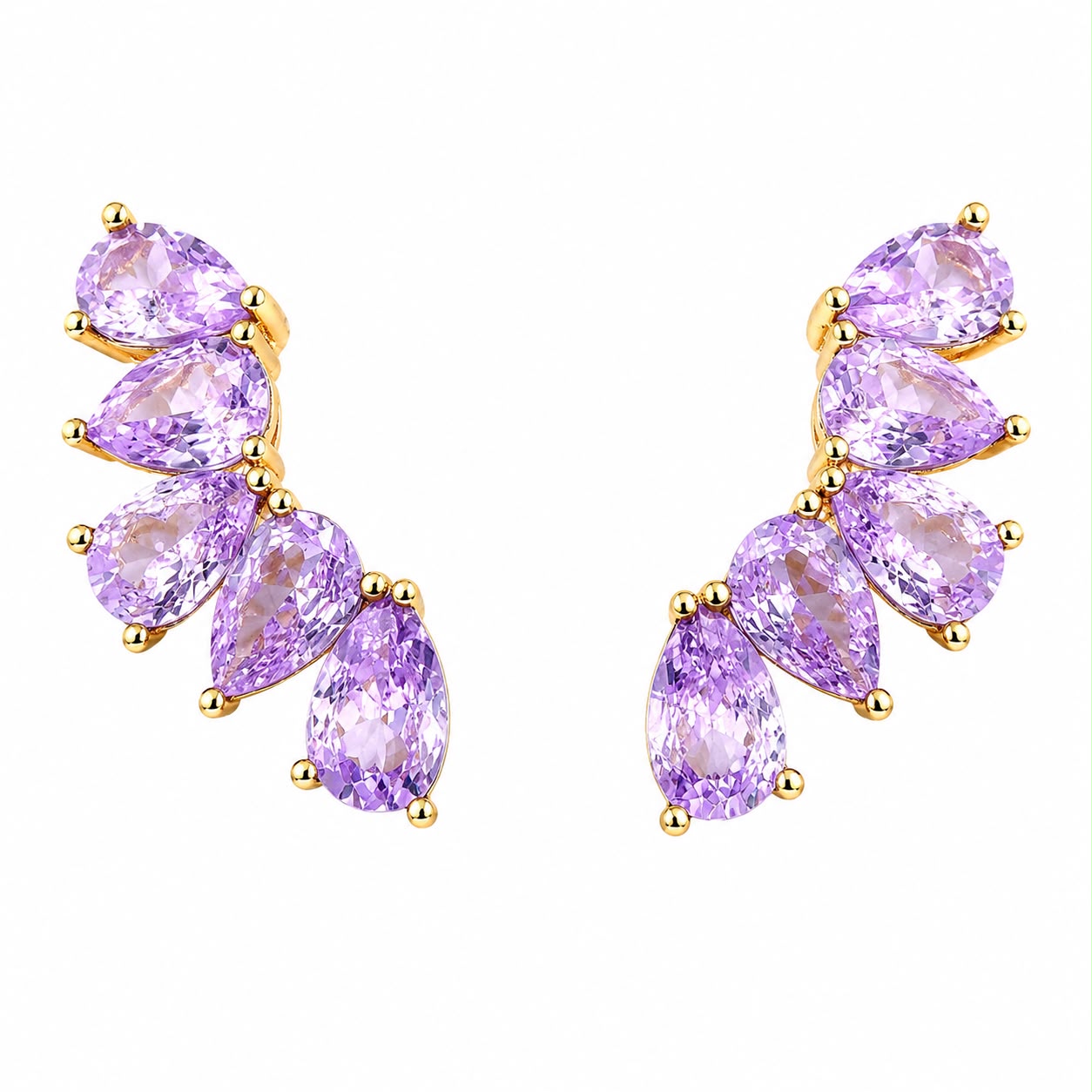 Elegant Tear Drop Crawlers - KE192198