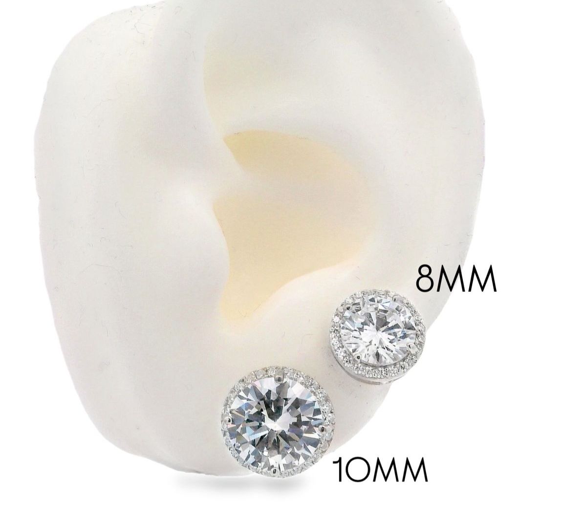 8MM Halo Stud - KE19578