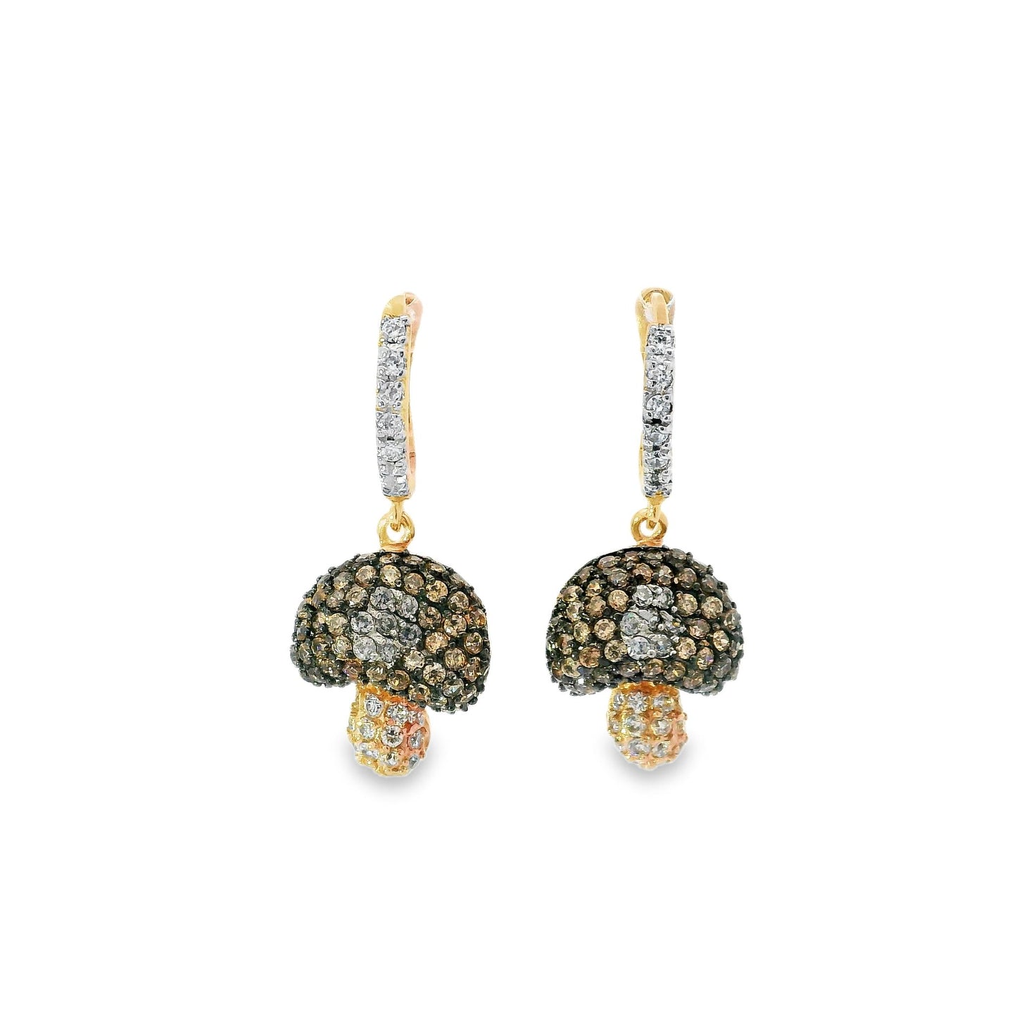 Mushroom Hoop Earring - KE18065