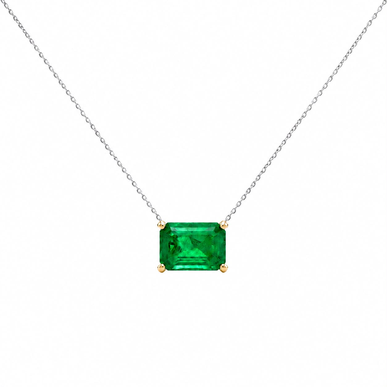 Rectangle Gem Necklace - PGN22466