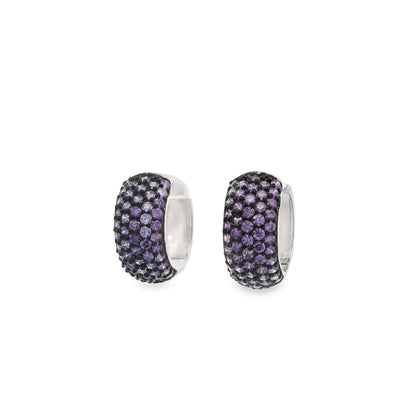 Chunky Diamond CZ Huggie - KE22