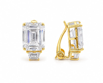 Emerald Cut CLIP ON - KE191079
