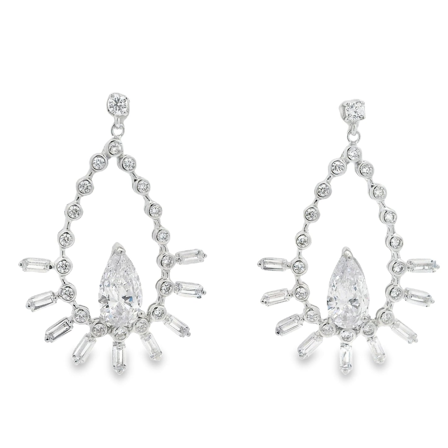 Medium Baguette Bezel Tear drop - KE192171
