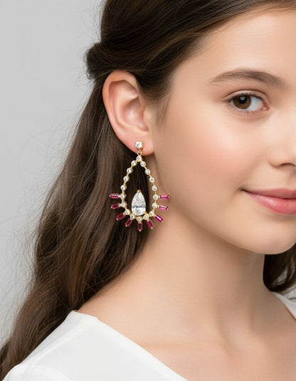 Medium Baguette Bezel Tear drop - KE192171