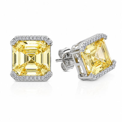 On ear Elegant Square Earring - KE192140