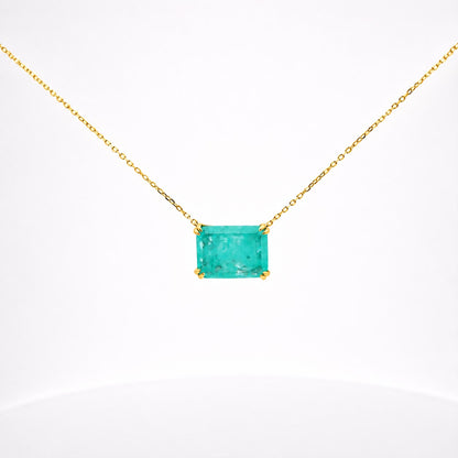 Rectangle Gem Necklace - PGN22466