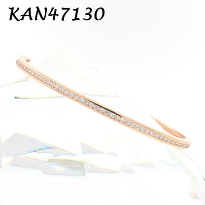 Channel Set 1 Row Bangle - KAN47130