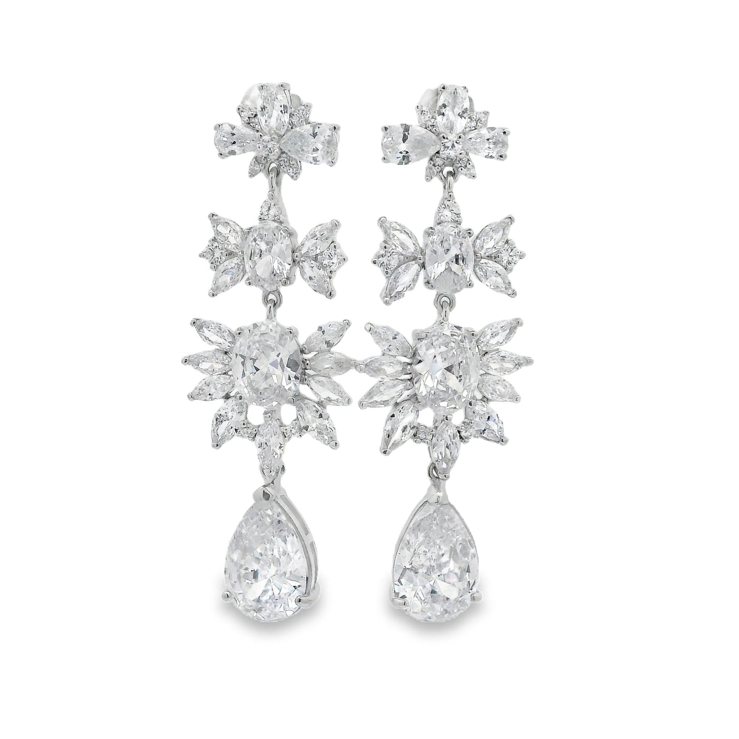 Tear drop Elegant Chandelier Earring - KE19868