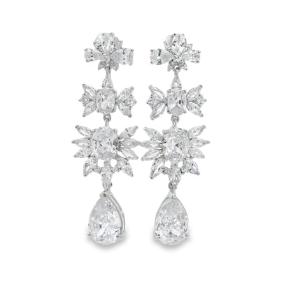 Tear drop Elegant Chandelier Earring - KE19868