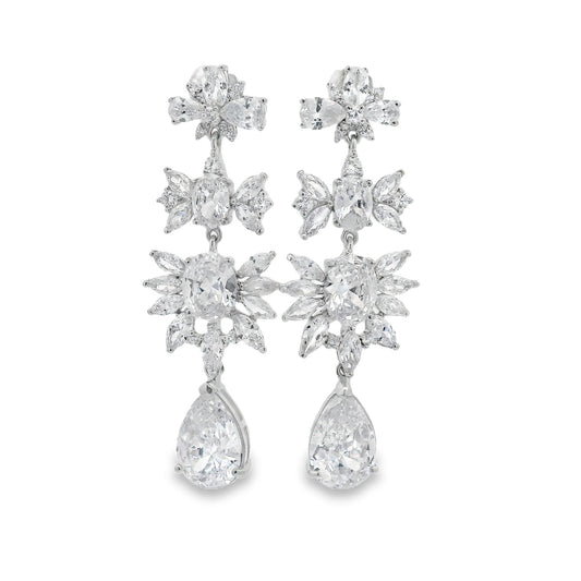 Tear drop Elegant Chandelier Earring - KE19868