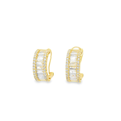 Medium Baguette Huggie - KE19582