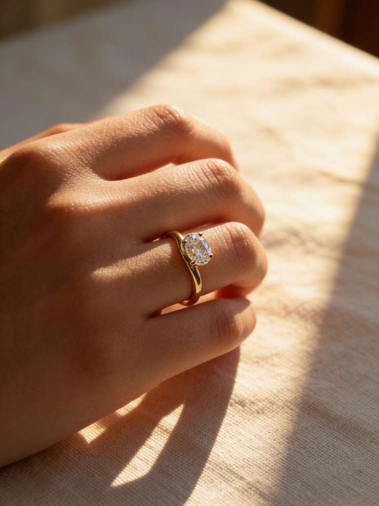 Oval Modern Ring - KR661015