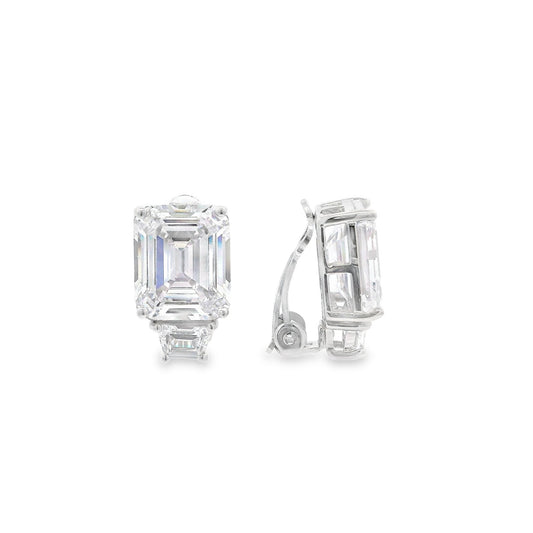 Emerald Cut CLIP ON - KE191079